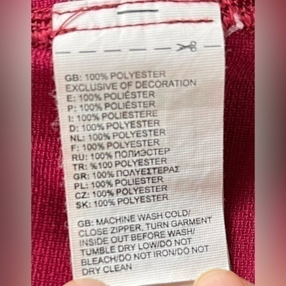 The North Face Long Sleeve Magenta Running Shirt - Picture 5 of 5
